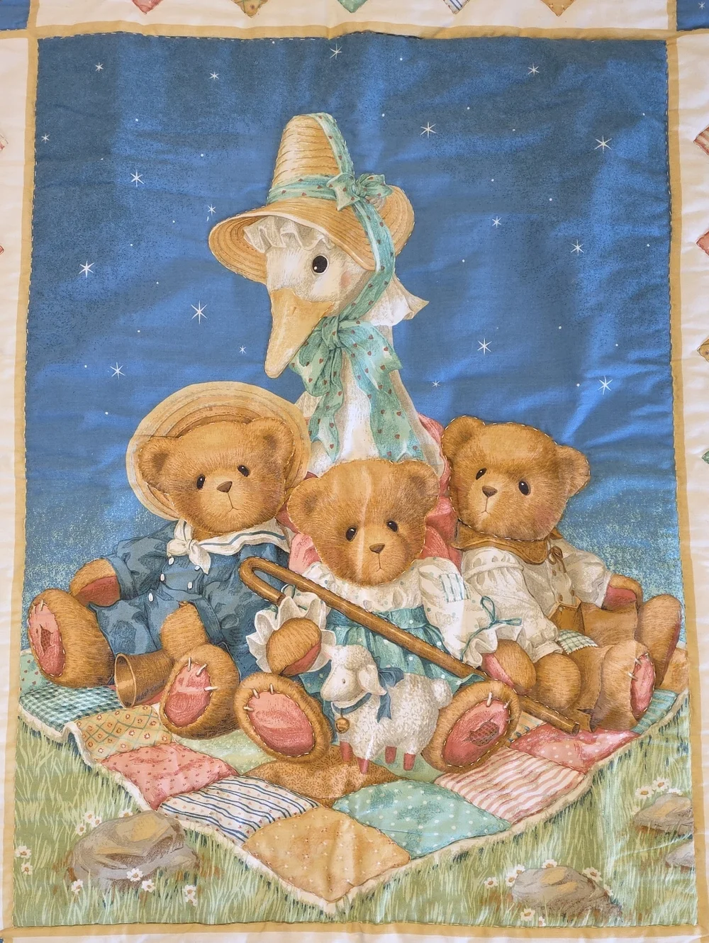 Daisy Kingdom hand quilted
